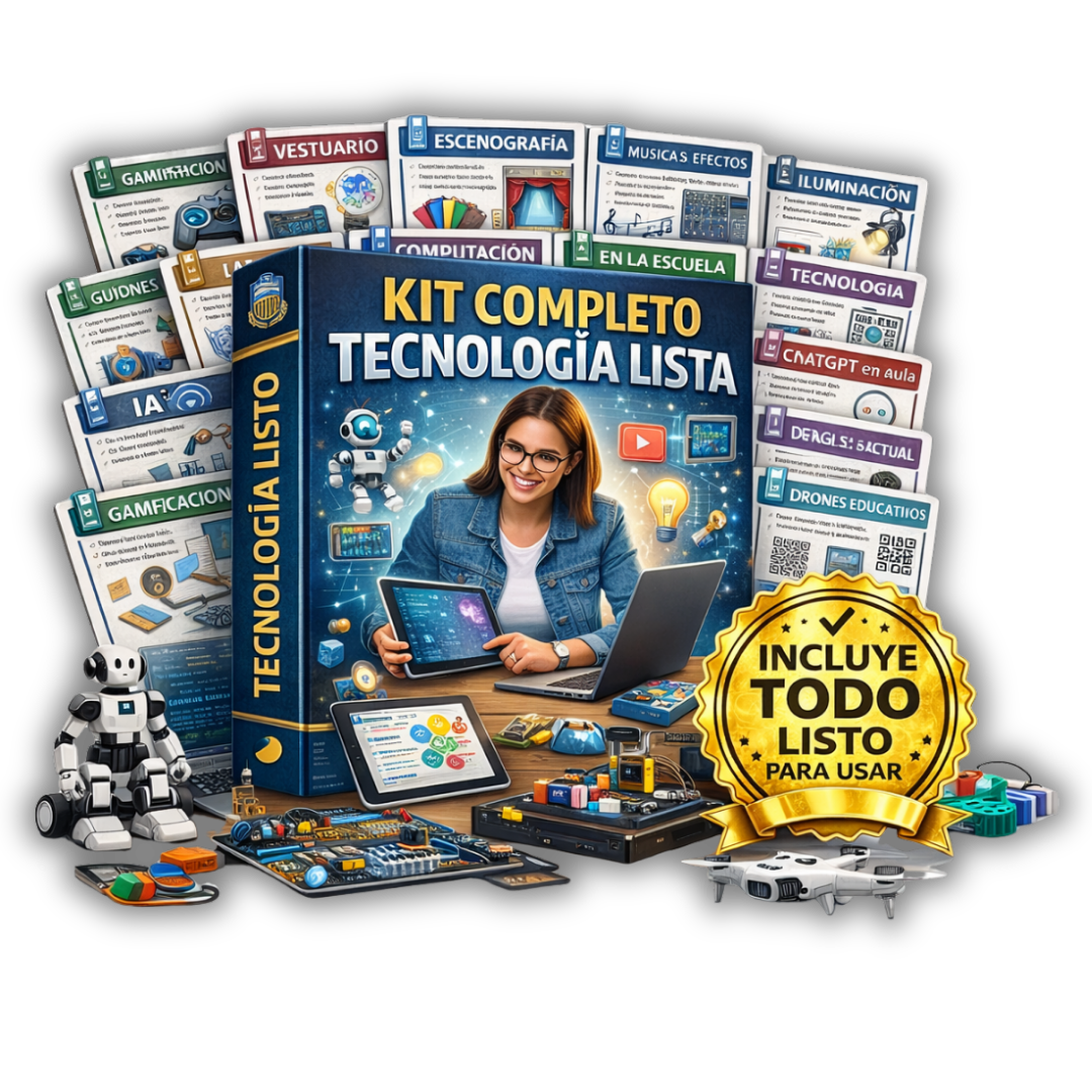KIT COMPLETO TECNOLOGÍA LISTA