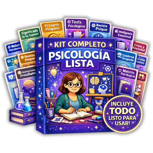 KIT COMPLETO PSICOLOGÍA LISTA