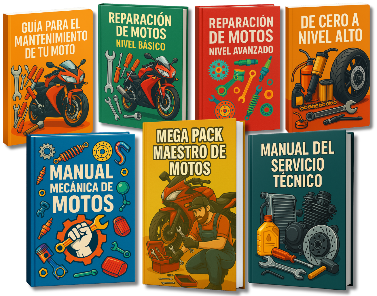 🏍️ Mega Pack Maestro de Motos