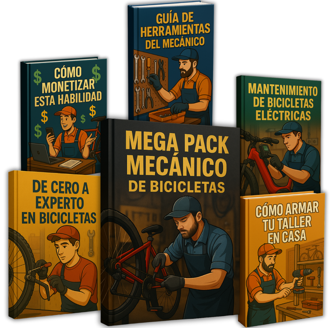 🧰 MEGA PACK MECÁNICO DE BICICLETAS 🚴‍♂️🔥