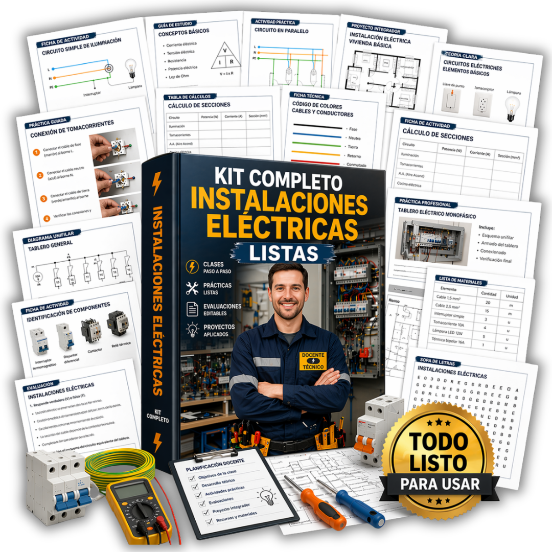 Kit Completo Instalaciones Eléctricas Listas