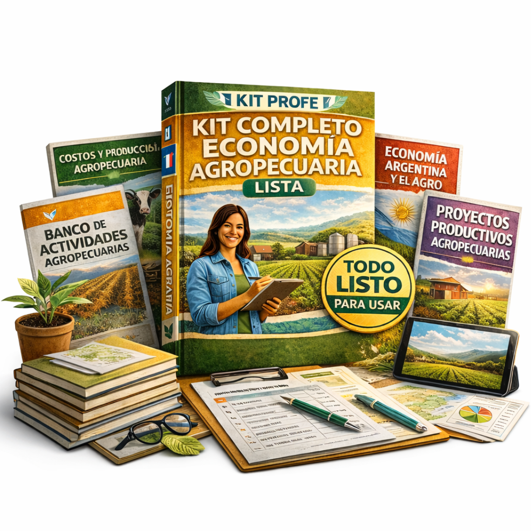kit completo economia agropecuaria